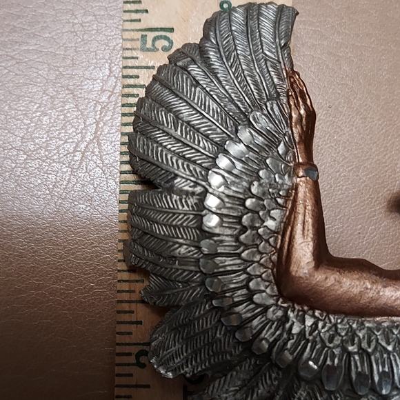 Native American Pewter Eagle Dancer Collectible ARTWORK - Picture 9 of 11
